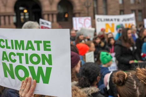 Klimaschutz vor Wirtschaftinteressen fordert die Linke NRW