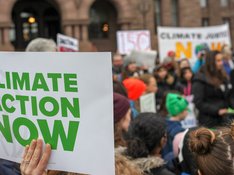 Klimaschutz vor Wirtschaftinteressen fordert die Linke NRW