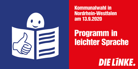 Zu sehen ist das Logo für leichte Sprache
